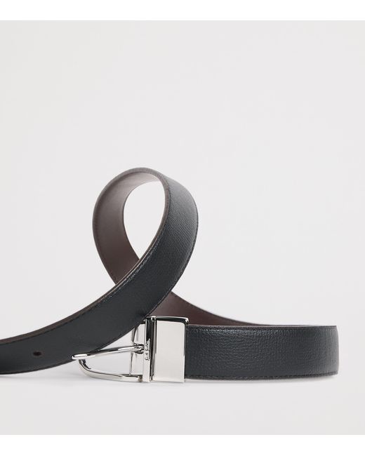 Paul Smith Black Reversible Leather Belt for men