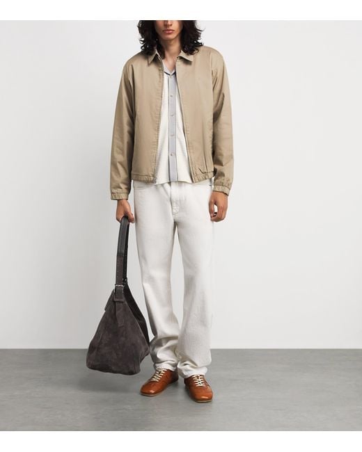 Rag & Bone White Waffle-Knit Harvey Shirt for men