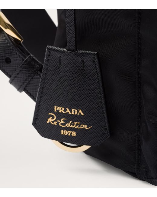 Prada Black Small Re-Edition 1978 Backpack