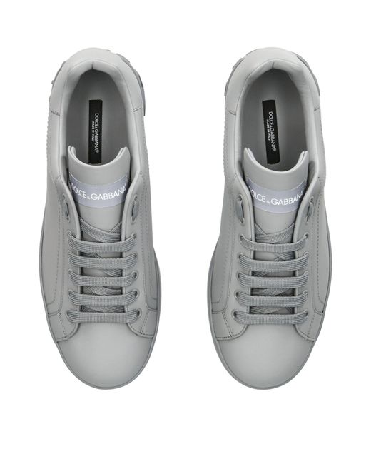 Dolce & Gabbana Gray Portofino Sneakers for men