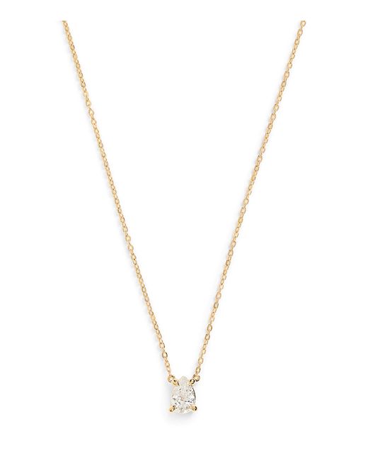 Harrods Metallic And Diamond Pendant Necklace