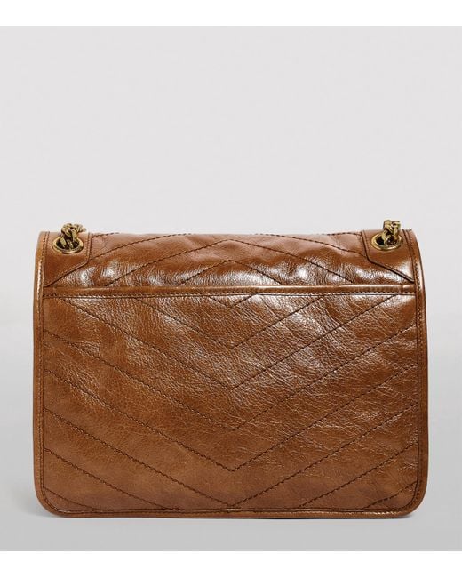 Saint Laurent Brown Medium Niki Shoulder Bag