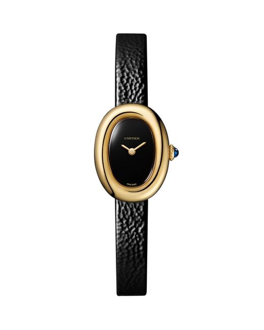 Cartier Metallic Mini Baignoire De Watch