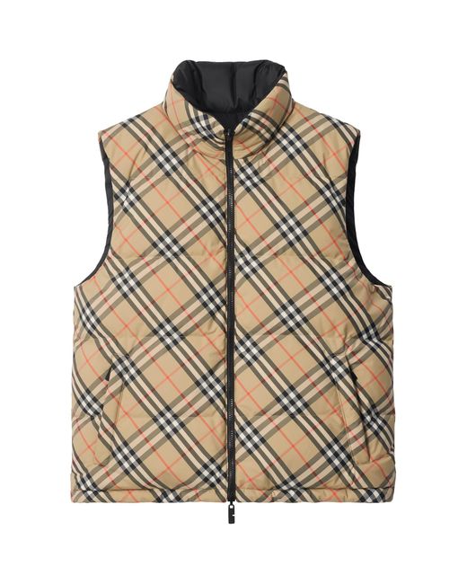 Burberry Brown Vests for men