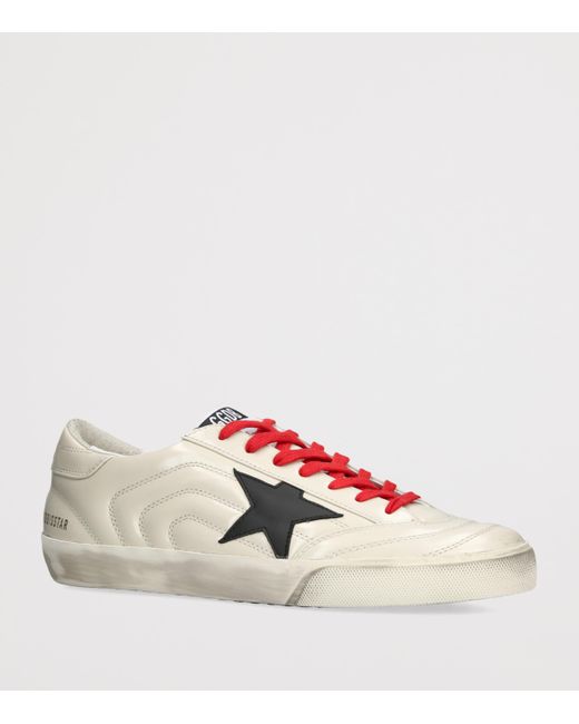 Golden Goose Deluxe Brand Pink Patent Leather Super-Star Sneakers for men