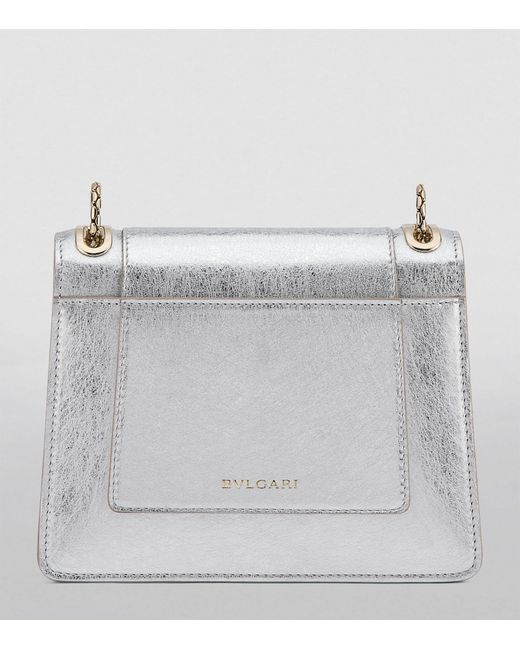 BVLGARI White Small Serpenti Forever Day-to-night Shoulder Bag