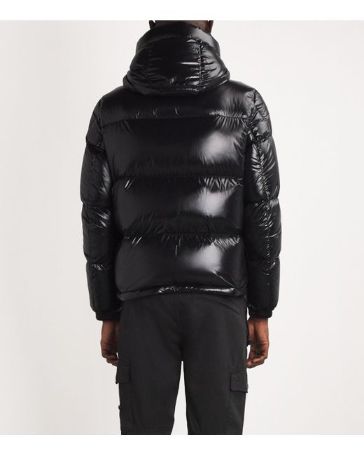 Moncler Black Down Montbeliard Puffer Jacket for men