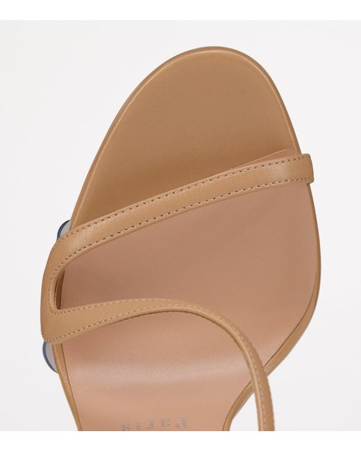 Christian Louboutin Natural Rosalie Alta Leather Sandals 150