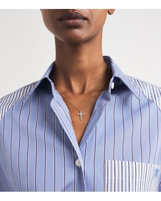 Sophie Bille Brahe Metallic And Diamond Fleur De Belle Necklace