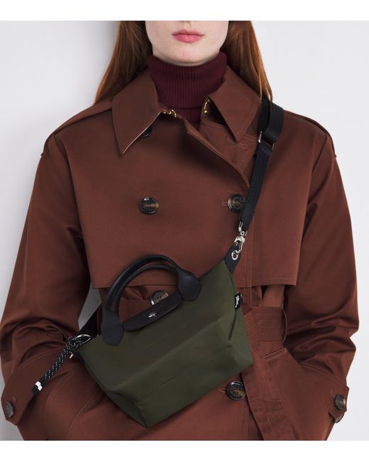 Longchamp Black Extra-Small Le Pliage Energy Top-Handle Bag