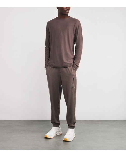 vuori Brown Sunday Performance Sweatpants for men
