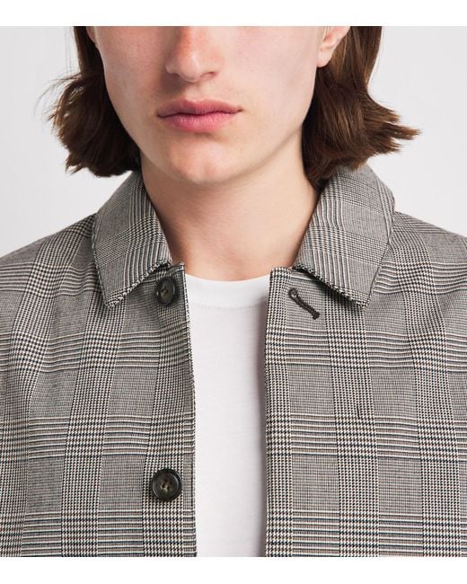 Barbour Gray Short Lorden Showerproof Jacket for men