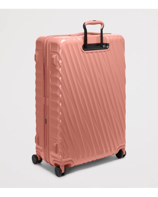 Tumi Pink Large 19 Degree Extended Trip Check-In Suitcase