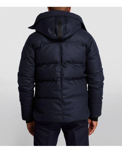 Canada Goose Blue Macmillan Parka for men