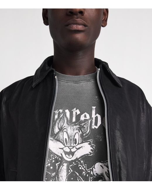 DOMREBEL Gray Cotton Collect T-Shirt for men