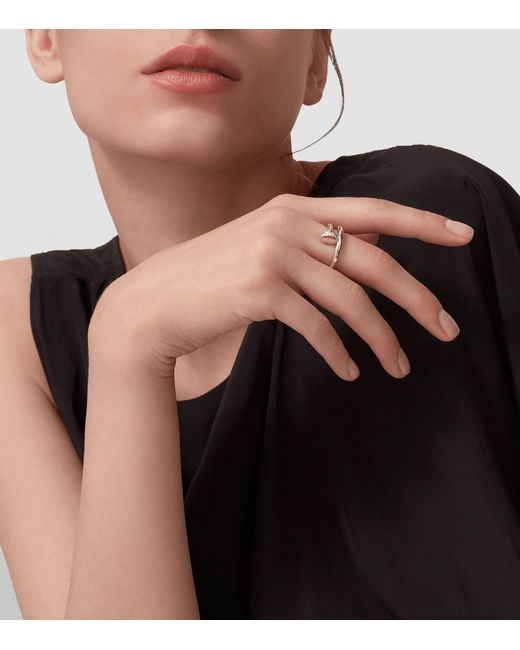 Cartier Metallic And Diamond Juste Un Clou Ring