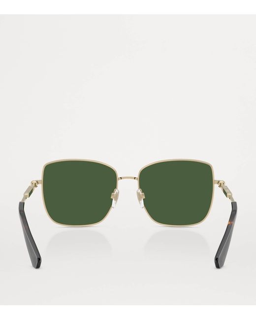 Burberry Green Ekd Sunglasses