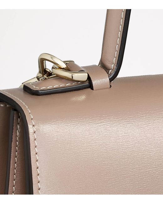 Cartier Natural Small Leather Panthère C De Top-Handle Bag