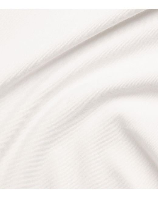 Giorgio Armani White Crew-Neck T-Shirt for men