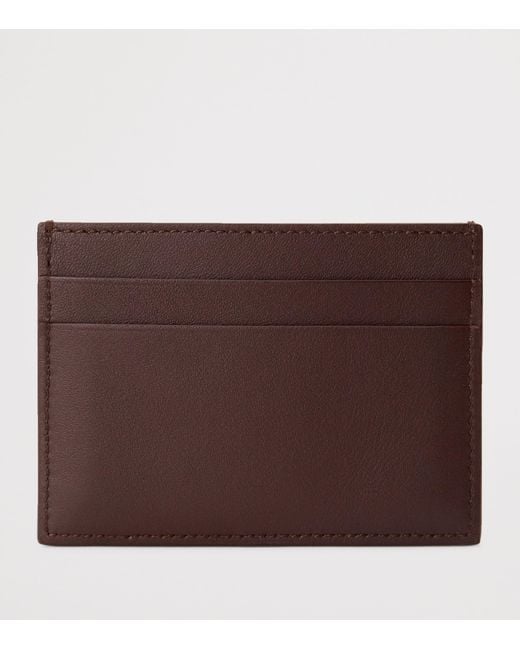 Loewe Brown X Louis Wain Leather Cats Card Holder