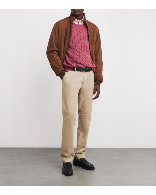 Polo Ralph Lauren Natural Stretch-Cotton Slim Chinos for men