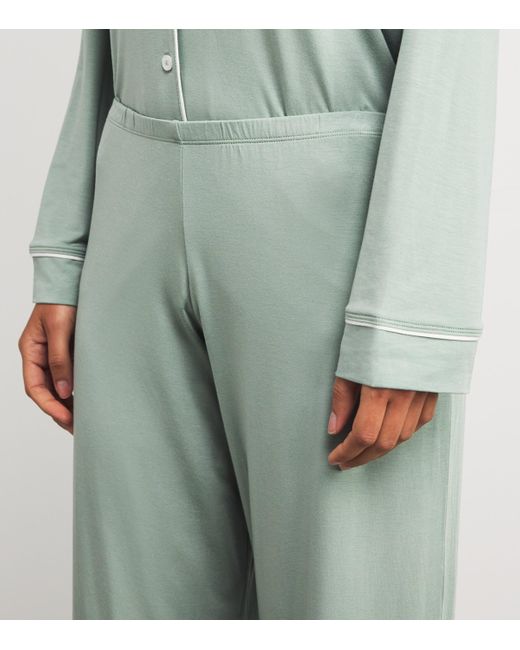 Eberjey Green Gisele Long Pyjama Set