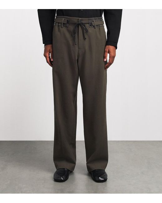 Craig Green Gray Cotton Utility Trousers for men