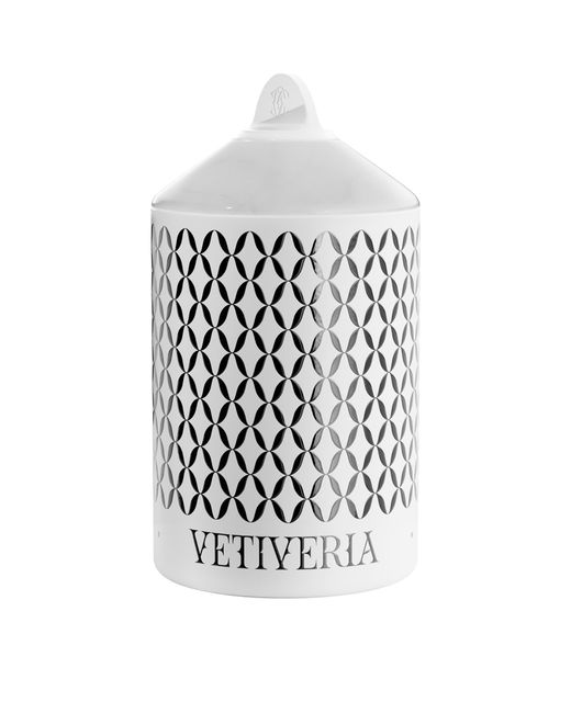 Commune White Vetiveria Lux Scented Candle With Cover
