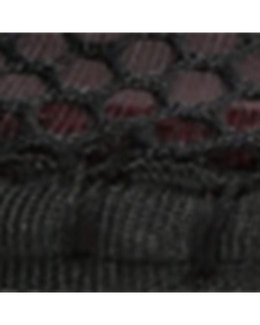 Flabelus Black Mesh Isabella Ballet Flats