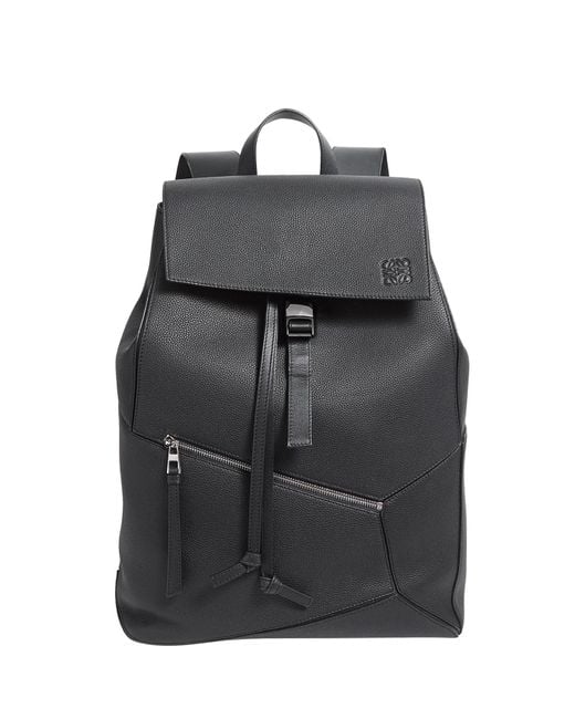 Loewe Black Puzzle Backpack for men