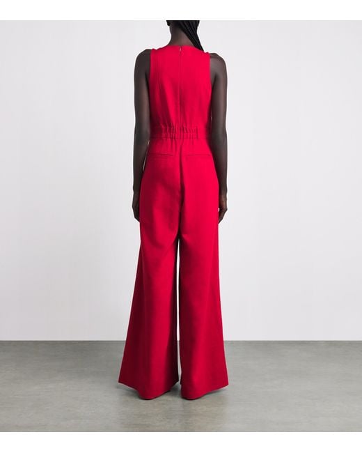 ME+EM Tailored Wide-Leg Jumpsuit