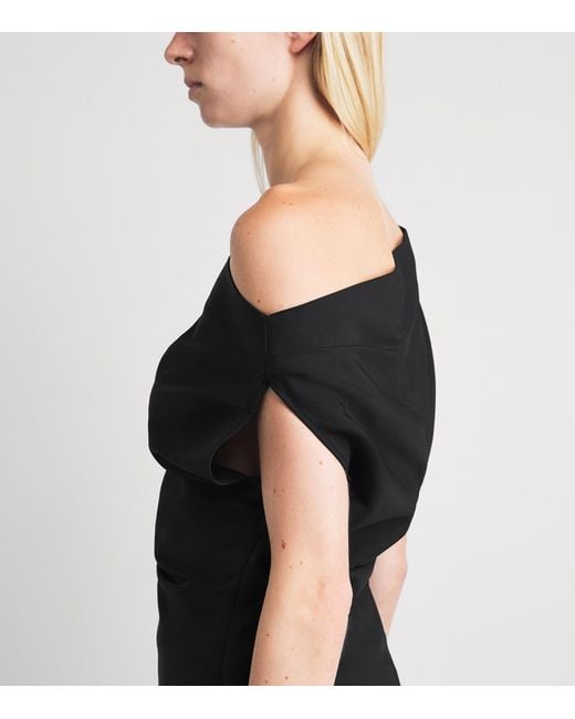 Rohe Black Off Shoulder Top