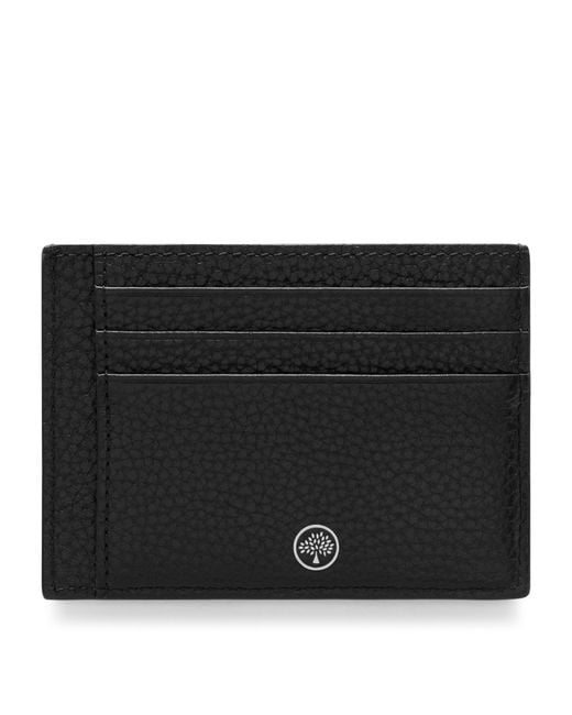 Mulberry Black Grained Leather Card Holder