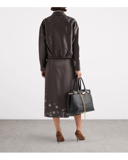 Prada Black Silk-Wool Jacket