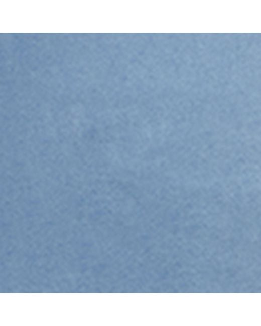 Balenciaga Blue Cotton Logo Hoodie for men