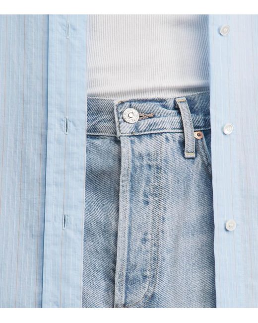 Citizens of Humanity Blue Marlow Denim Shorts