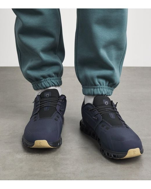 On Shoes Blue Cloud 6 Waterproof Trainers for men