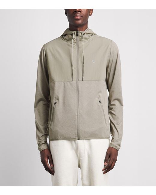 vuori Gray Sunday Element Track Jacket for men