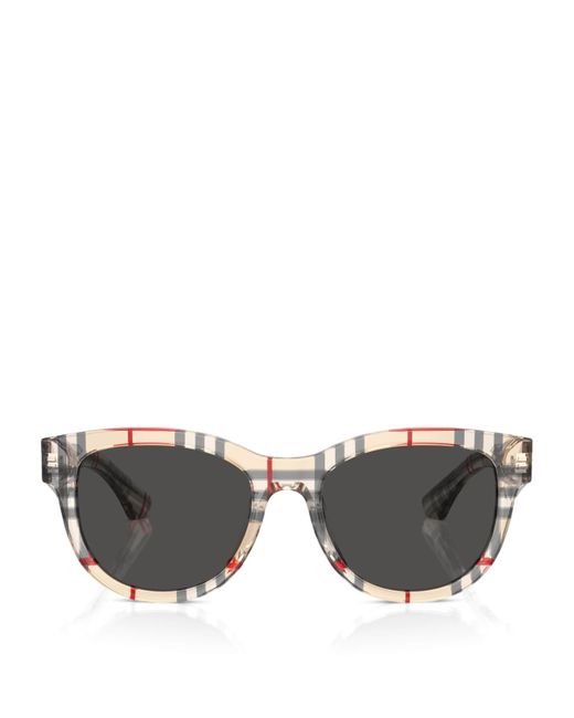 Burberry Gray Acetate Be4432U Sunglasses
