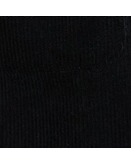 N.Peal Cashmere Black Cotton-Blend Corduroy Scala Overshirt for men