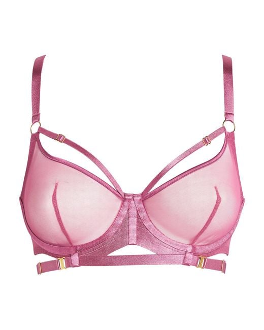 Bordelle Pink Zenna Balconette Bra