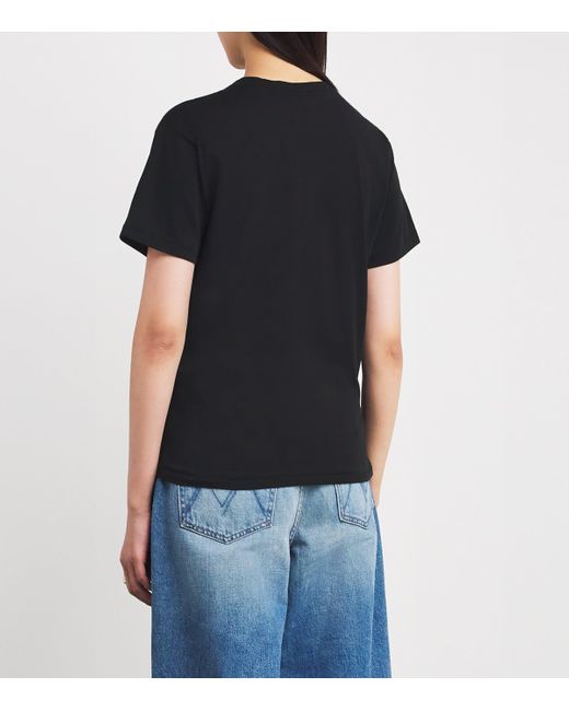 Polo Ralph Lauren Black Cotton Polo Bear T-Shirt