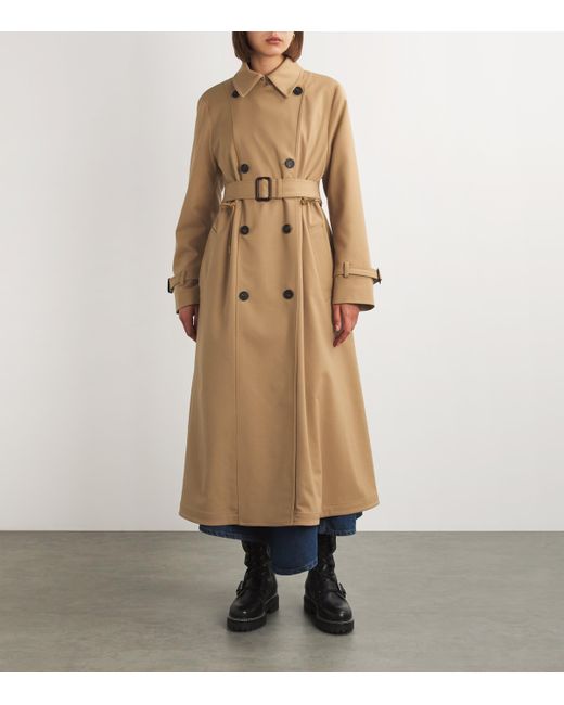 Weekend by Maxmara Natural Drawstring-Waist Trench Coat