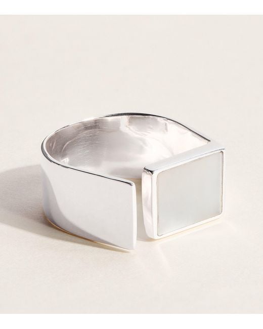 FYR Natural Sterling Isis Ring for men