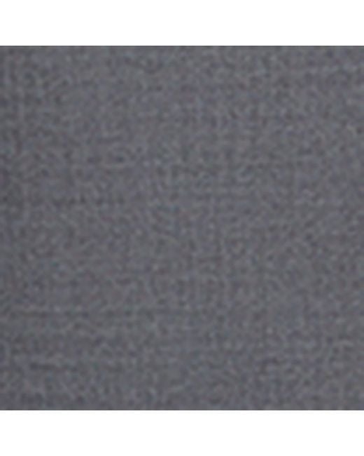 Weekend by Maxmara Gray Virgin Wool-Blend Trousers