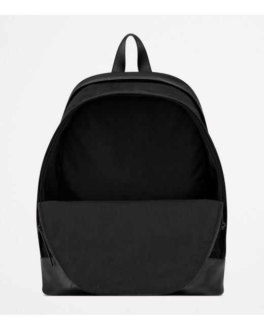 Saint Laurent Black Canvas City Backpack