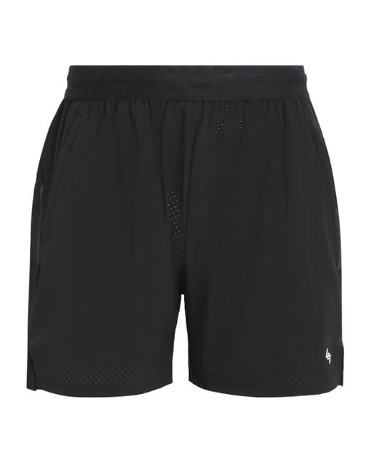 REPRESENT 247 Black Trek Running Shorts for men