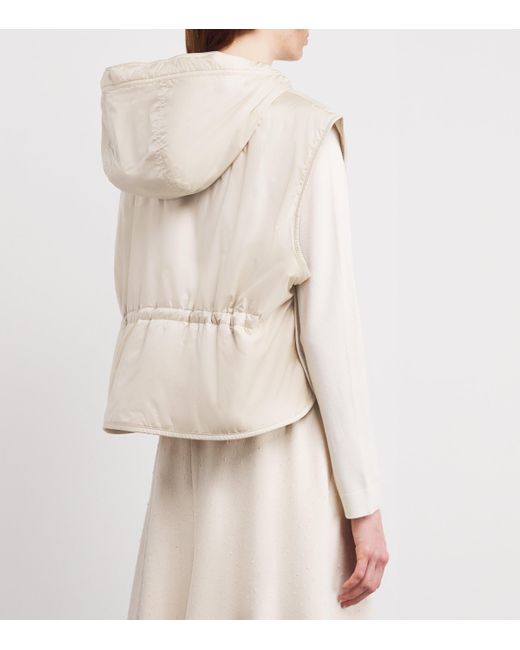 Weekend by Maxmara Natural Reversible Padded Gilet