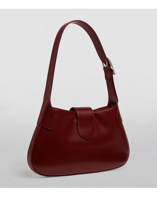 Sandro Red Leather Janet Bag