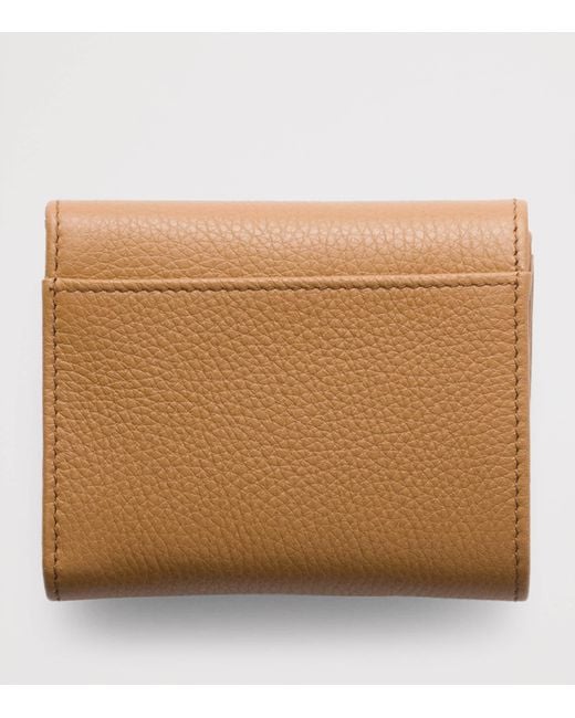 Prada Natural Small Leather Wallet